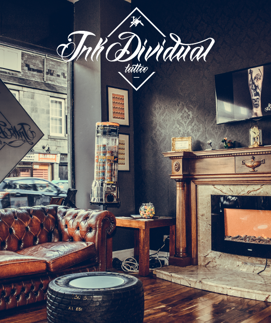 Inkdividual Tattoo Studio in Aberdeen, features resident artists Alex Chwoshchenka & Adrian Schiopescu