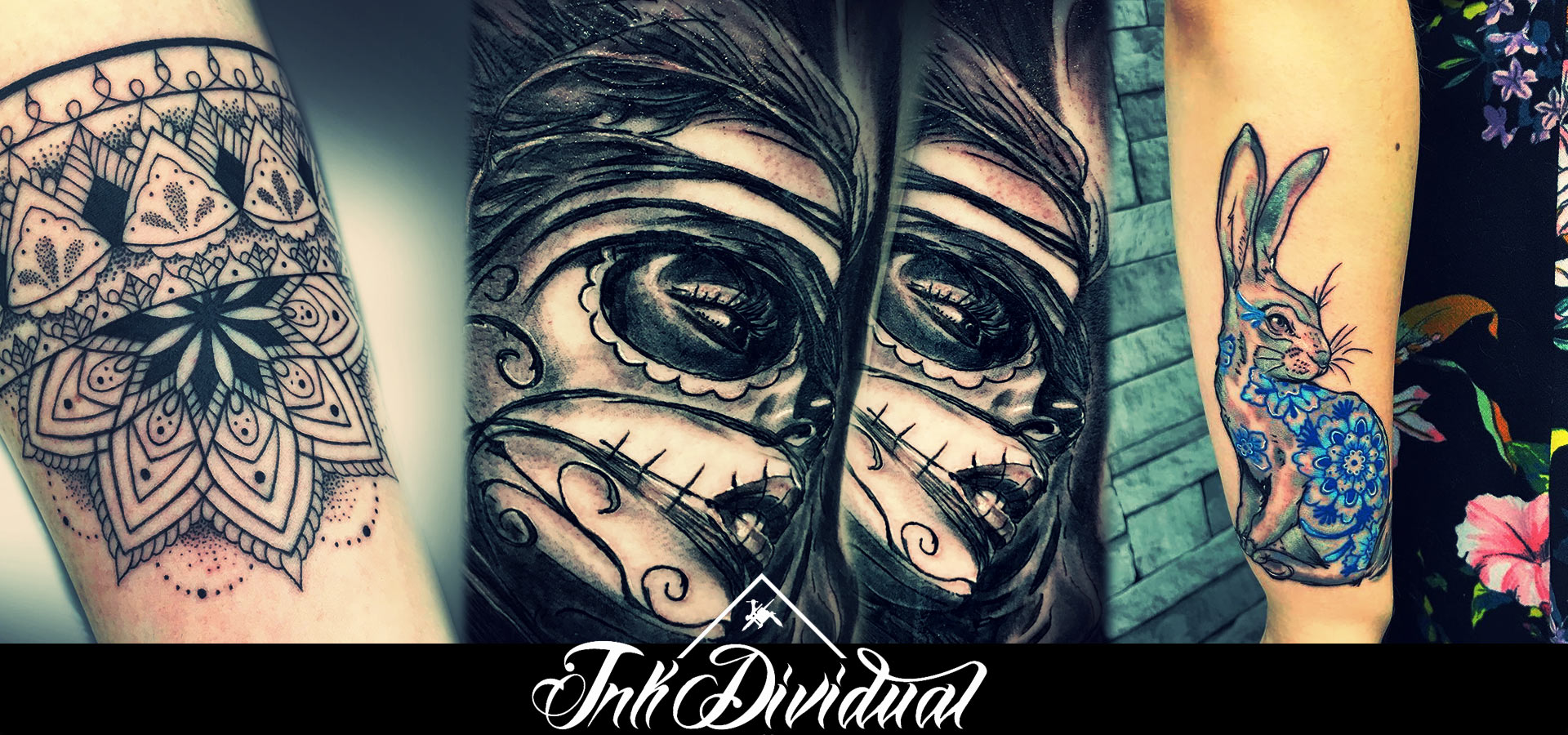 Inkdividual Tattoo Studio in Aberdeen, features resident artists Alex Chwoshchenka & Adrian Schiopescu